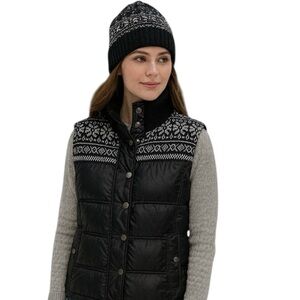 Tommy Hilfiger puffer vest black SZ Medium